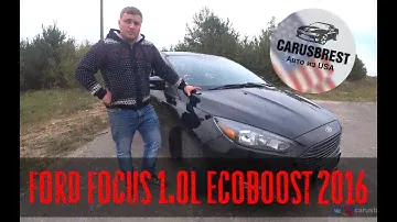 Ford Focus SE 1.0L EcoBoost 2016 | Обзор