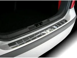 Ford Focus 2 (07-) купе и кабриолет накладка на задний бампер с силиконовыми вставками, к-кт 1шт.
