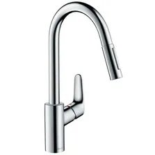 Hansgrohe Focus смеситель для кухни с выдвижным изливом 31815000