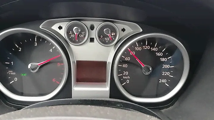 Ford Focus 2009 1.6 TDCi 66kw/90 hp 5MT acceleration 0-100