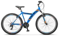 Велосипед STELS Focus MD 26' V010, чёрный/синий